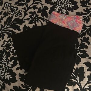 Victorias Secret Foldover Flare Yoga Pants